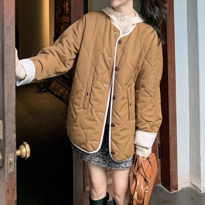 Damska Comfortable oversize kurtka Lumaza