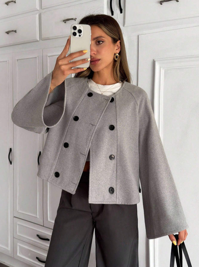Kurtka damska ciepła oversize casualowa