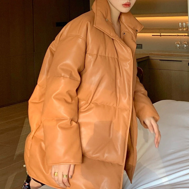 Damska modowa oversize Down kurtka Lumaza