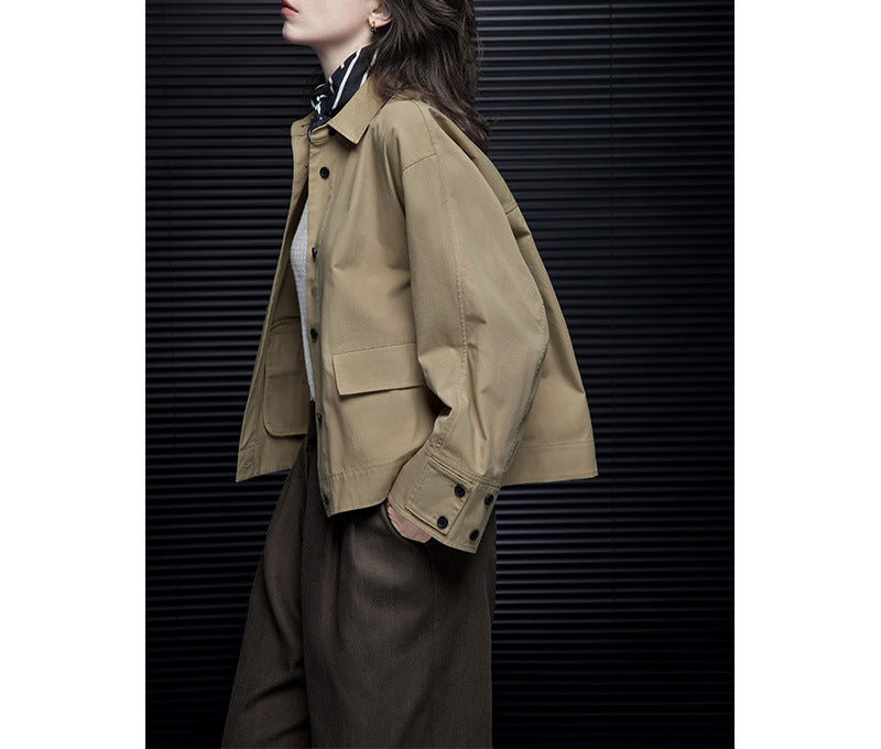Damska Fashionable Transitional kurtka z Comfortable Cut Lumaza