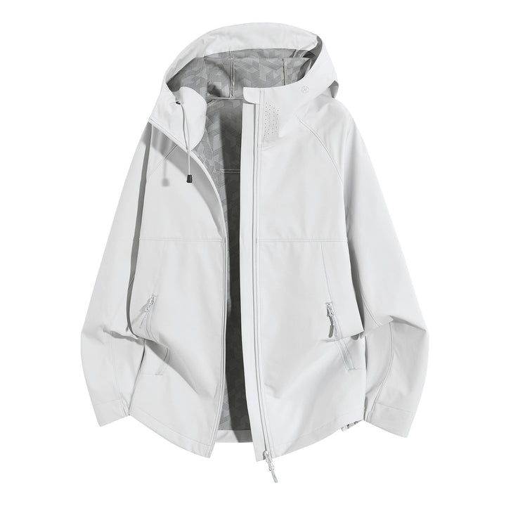 Damska Weatherproof z kapturem kurtka z Ventilated kołnierzem Lumaza