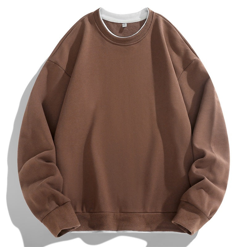 Męskie Wygodny Oversize Bluza
