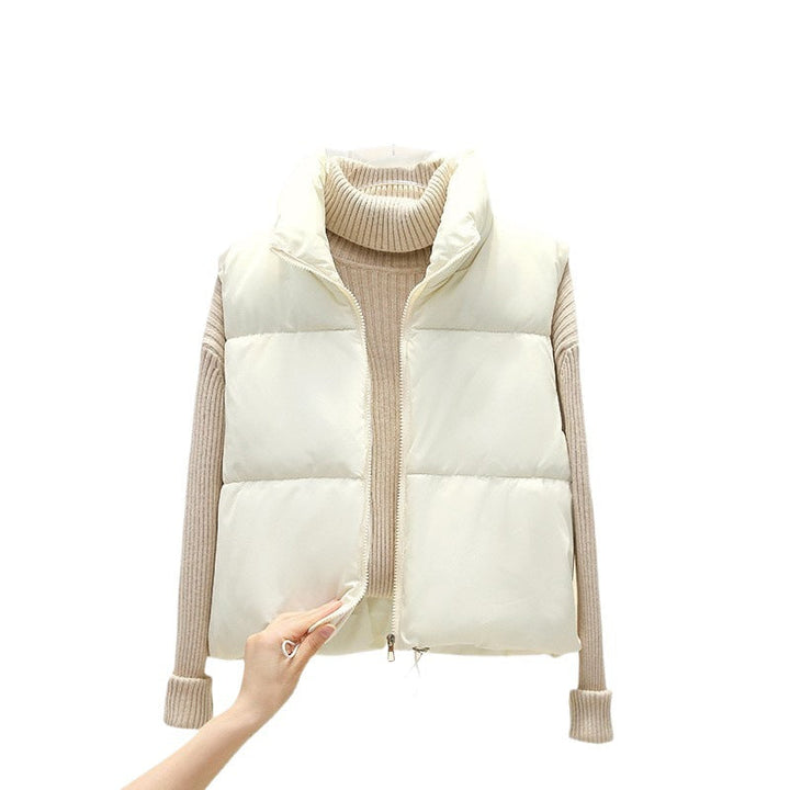 Kamizelka damska lekka pikowana ocieplana