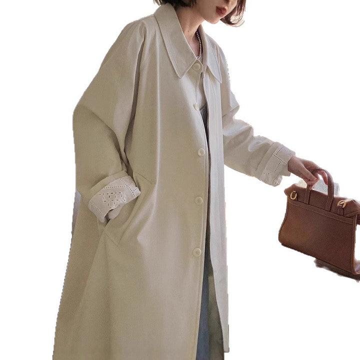 Damska codzienna oversize trencz Lumaza