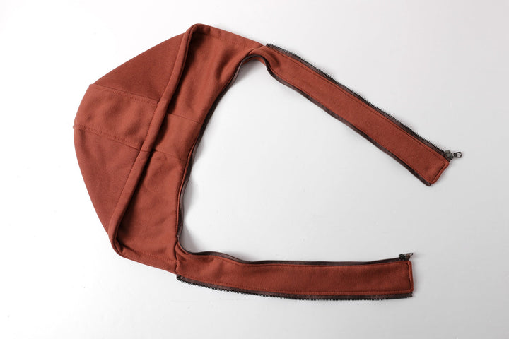 Męski imitacja skóry flight kurtka z integrated kaptur layer, zippered kieszeń na piersi, i prążkowane mankiety