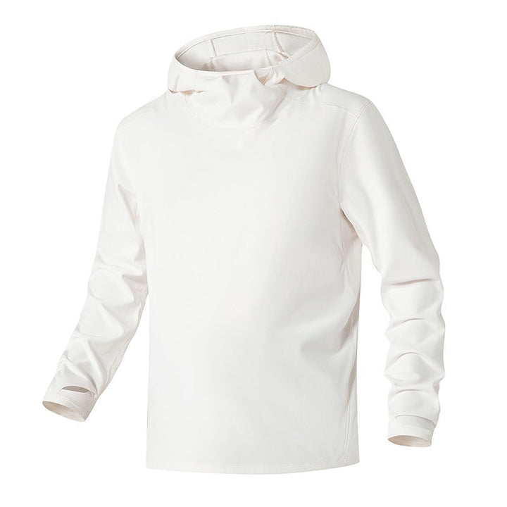 Męska Lekka Performance Bluza z kapturem z Raglanowy Rękawy &amp; Moisture-Regulating Funkcjonalny Fiber