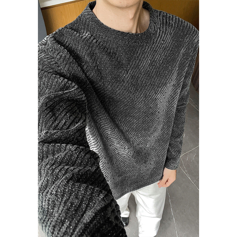 Męska Stylowy Oversize Sweter