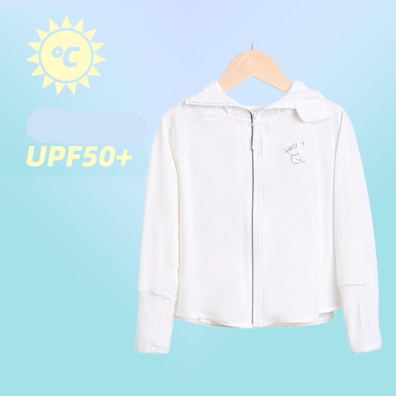 Damska lekka UV Protection kurtka z kapturem Lumaza