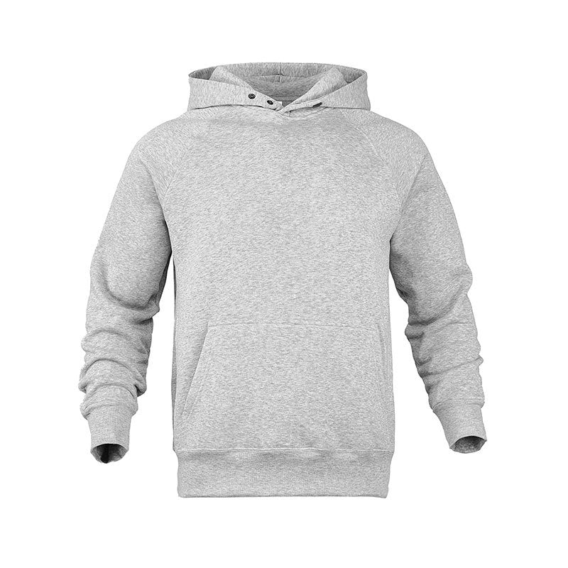 Męska Sweat Tkanina Bluza z kapturem z Raglanowy Rękawy, Kieszeń kangurka i Reinforced Dół