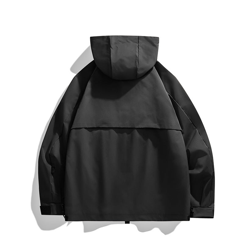 Męska Technical utility bluza z kapturem z Multifunctional kieszeniami