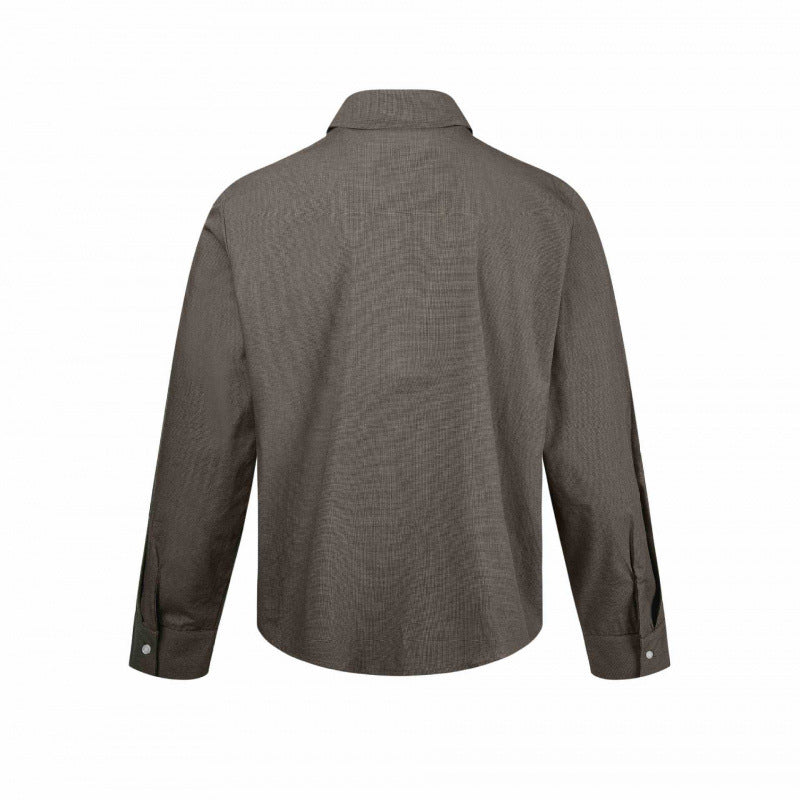 Męska boxy kurtka koszulowa z Two-Way Metal zamkiem i Fwe Structure Quality