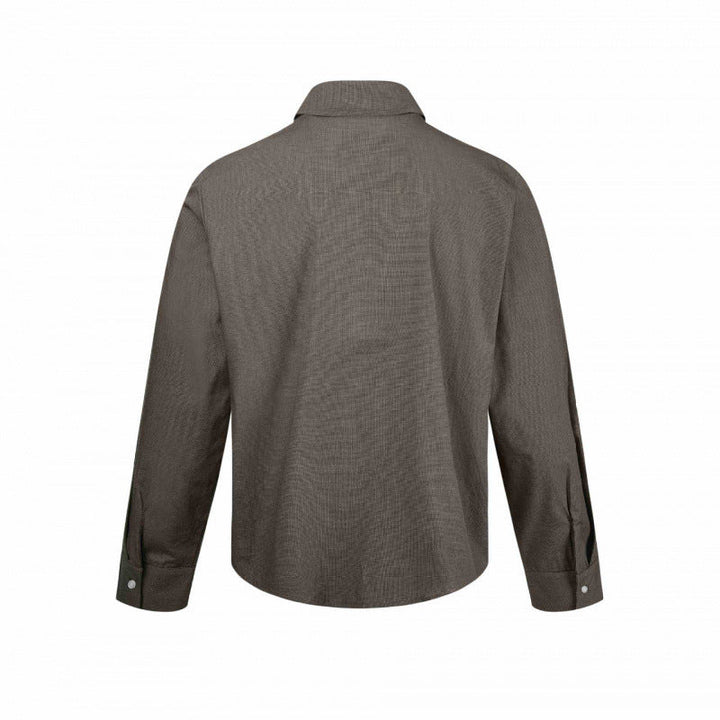Męska boxy kurtka koszulowa z Two-Way Metal zamkiem i Fwe Structure Quality