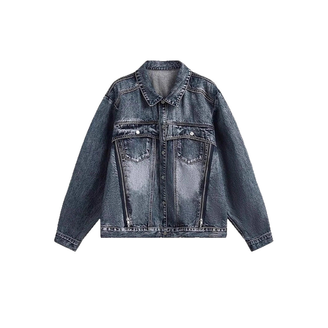 Damska Cool oversize denimowa kurtka Lumaza