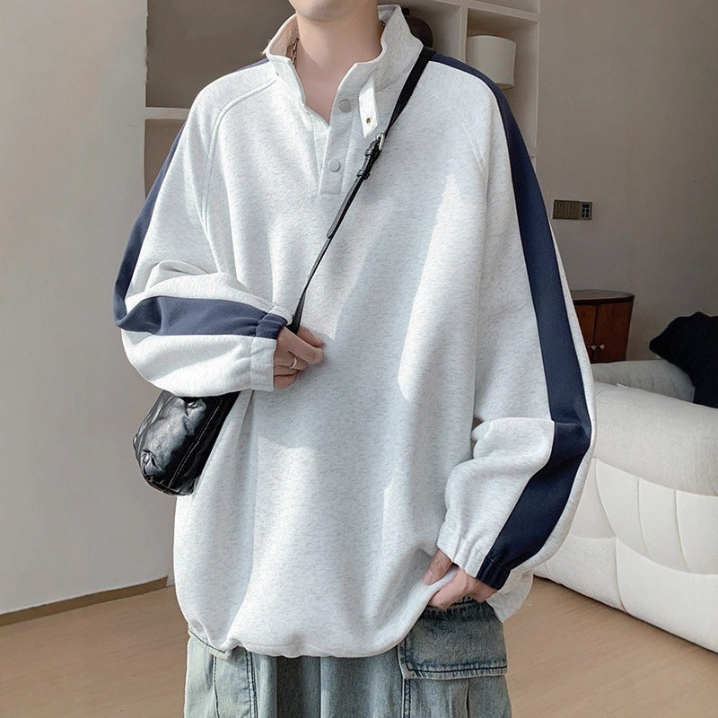 Męska Codzienny Overshirt Pulower