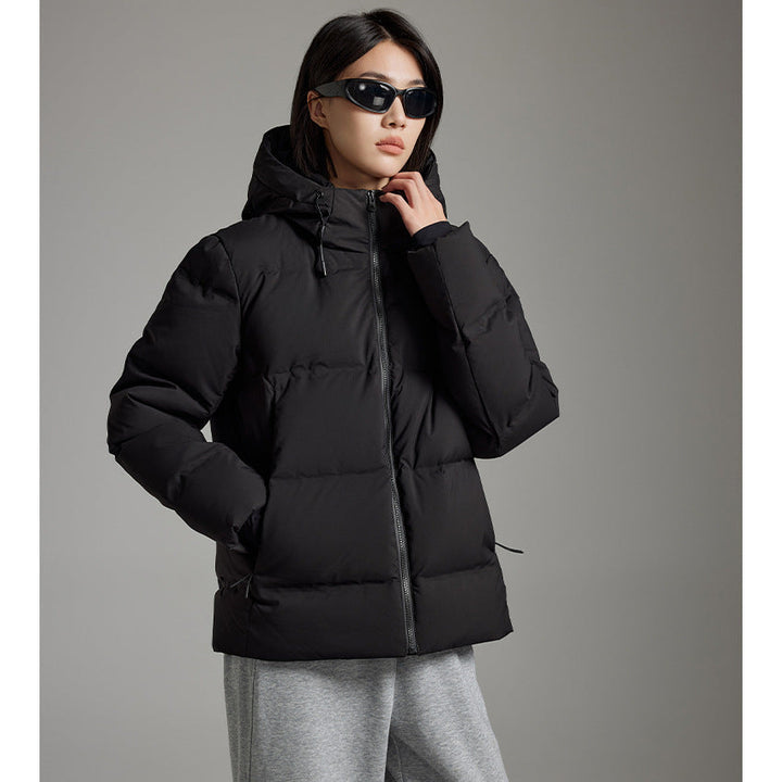 Damska ocieplana Winter kurtka z kapturem, izolacją termiczną i Windproof Outer Shell Lumaza