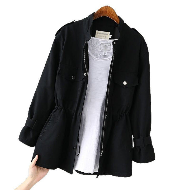 Kurtka damska ciepła regulowana z kieszeniami
