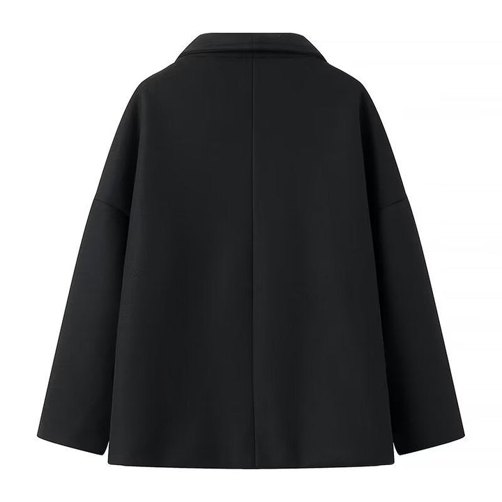 Płaszcz damski ciepła krótka oversize