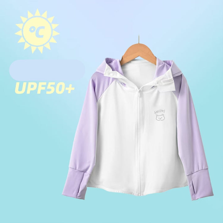 Damska oddychająca UV protection kurtka z kapturem Lumaza
