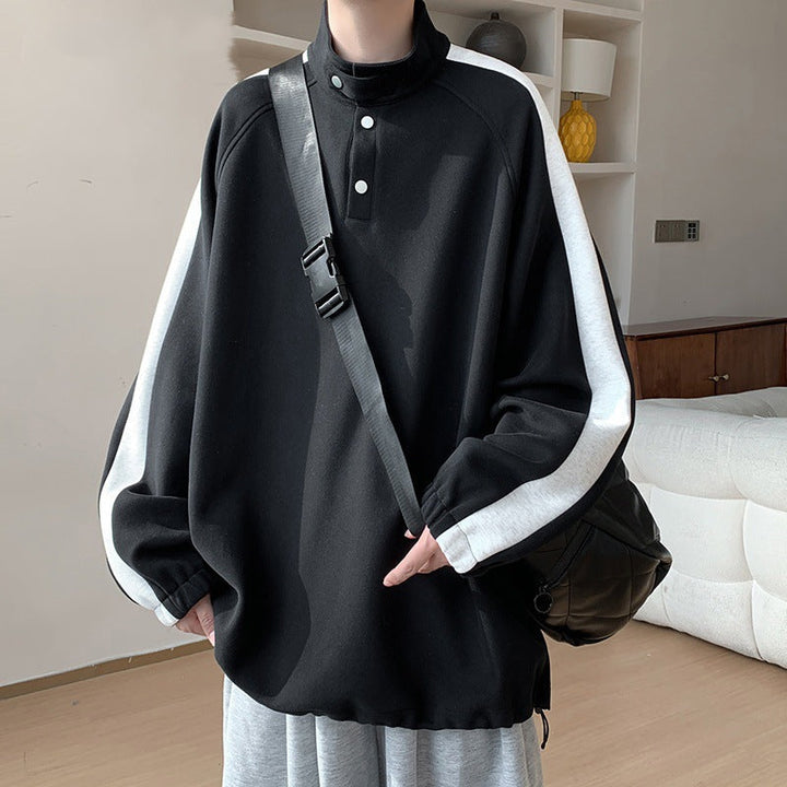 Męska Codzienny Overshirt Pulower