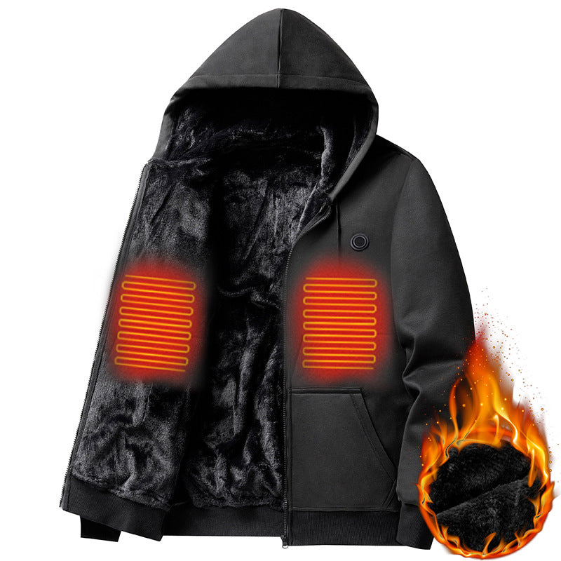 Męska Heated Polar Bluza z kapturem