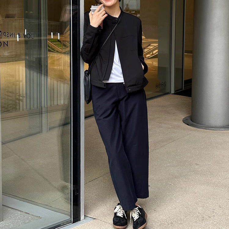Damska miejska transitional kurtka z minimalist details Lumaza