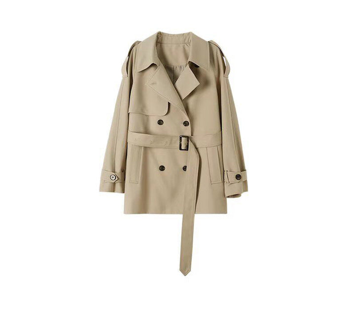 Damska Fashionable trencz z taliowana Cut Lumaza