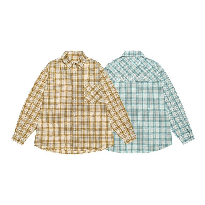 Unisex Oversize Kratka Kurtka koszulowa wykonana z Lekka bawełna mieszanka z patch klatka piersiowa kieszeń
