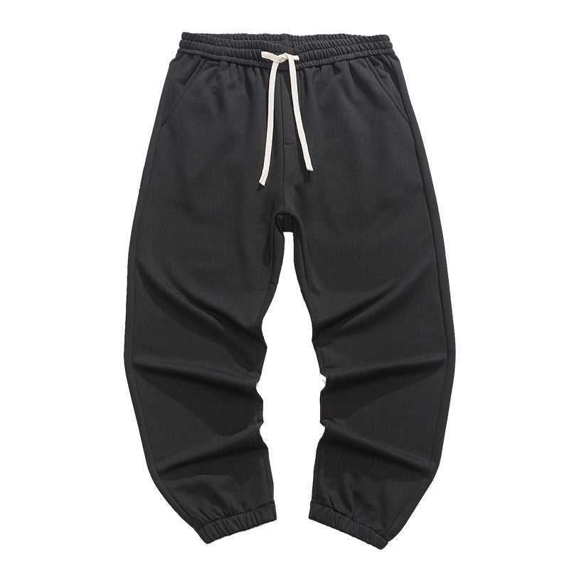 Męska Oversize Jogger Sweatpants wykonana z bawełna mieszanka z ściągacz i elastyczne mankiety