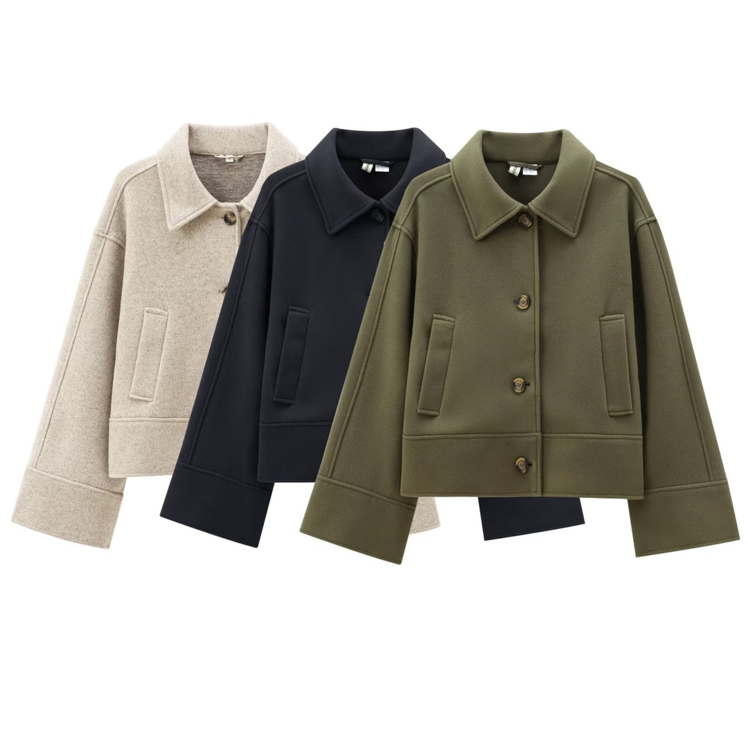 Kurtka Damska Stylowa Casualowa Elegancka