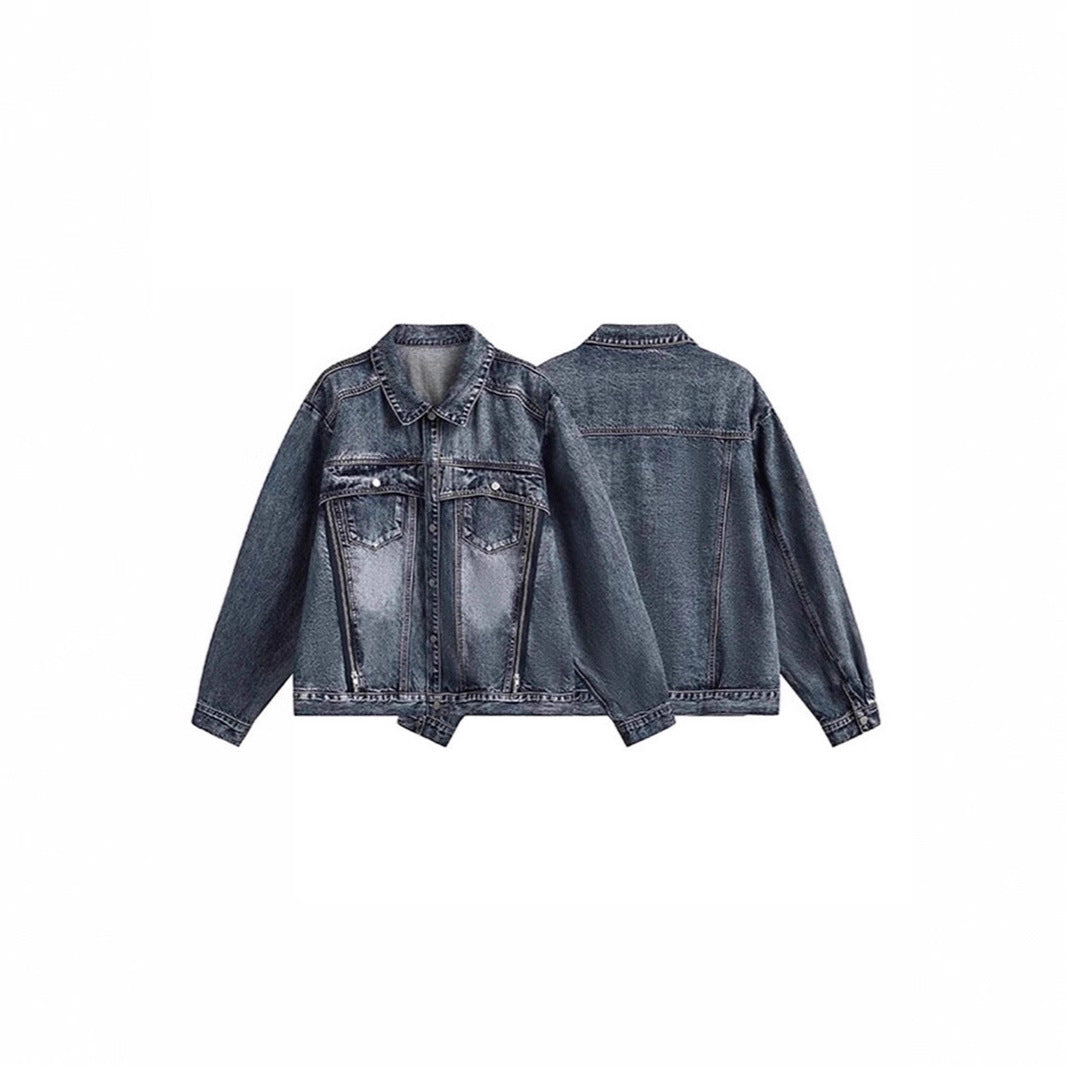 Damska Cool oversize denimowa kurtka Lumaza