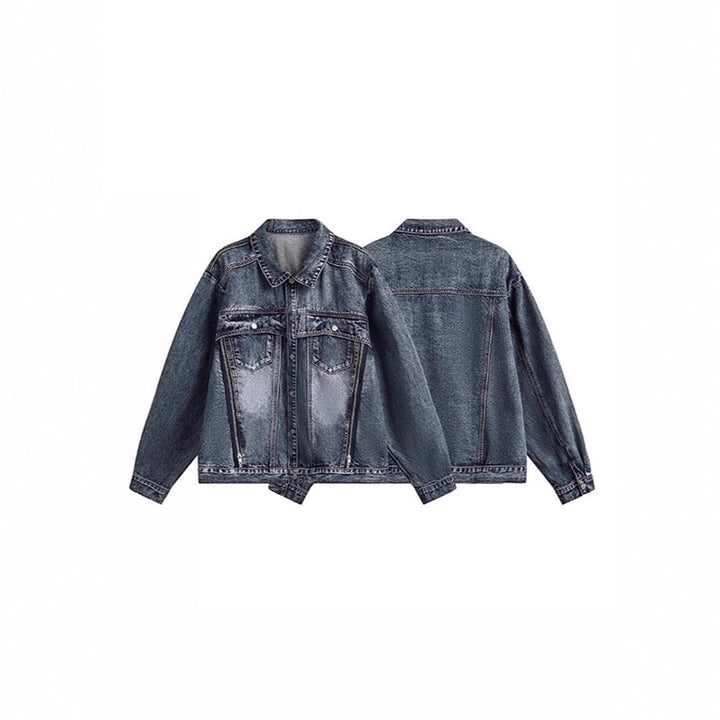 Damska Cool oversize denimowa kurtka Lumaza