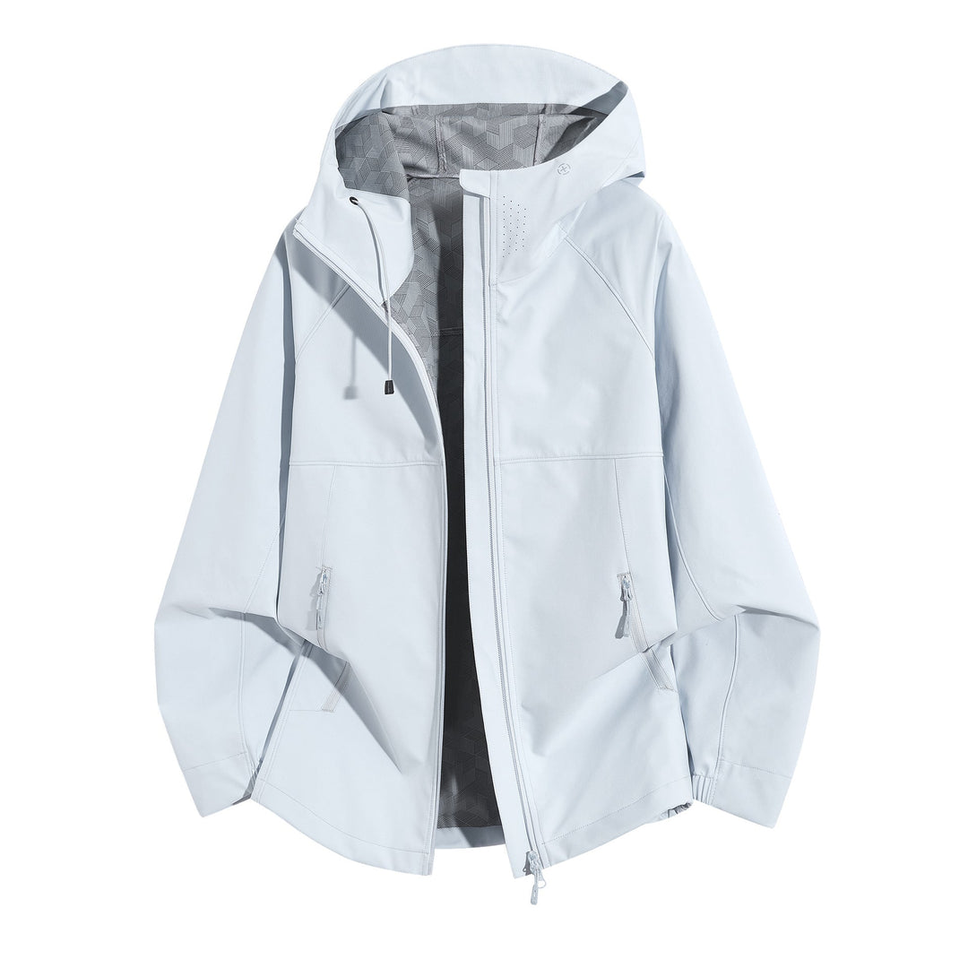 Damska Weatherproof z kapturem kurtka z Ventilated kołnierzem Lumaza