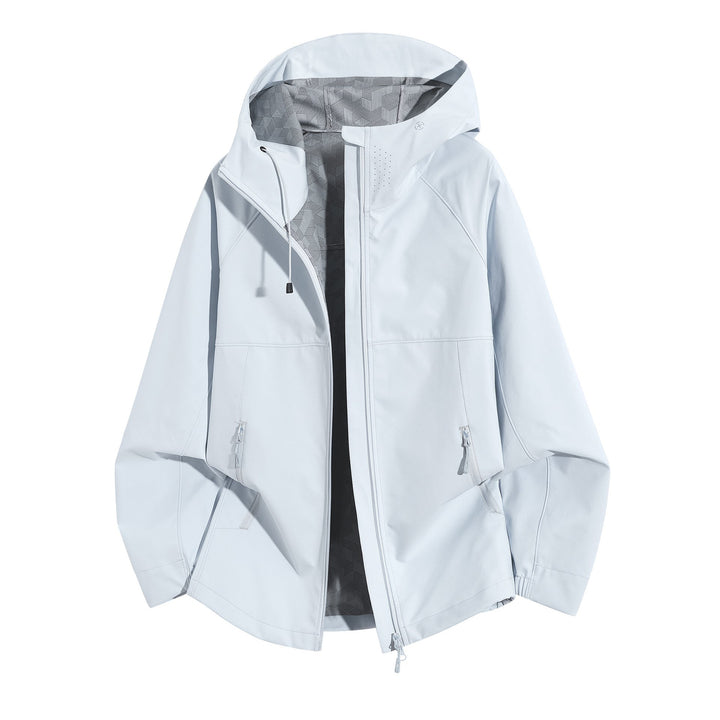 Damska Weatherproof z kapturem kurtka z Ventilated kołnierzem Lumaza