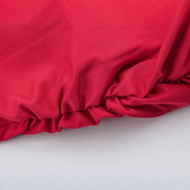 Damska oversize kimono krótka kurtka z Balloon rękawami i Elastic dołem Lumaza