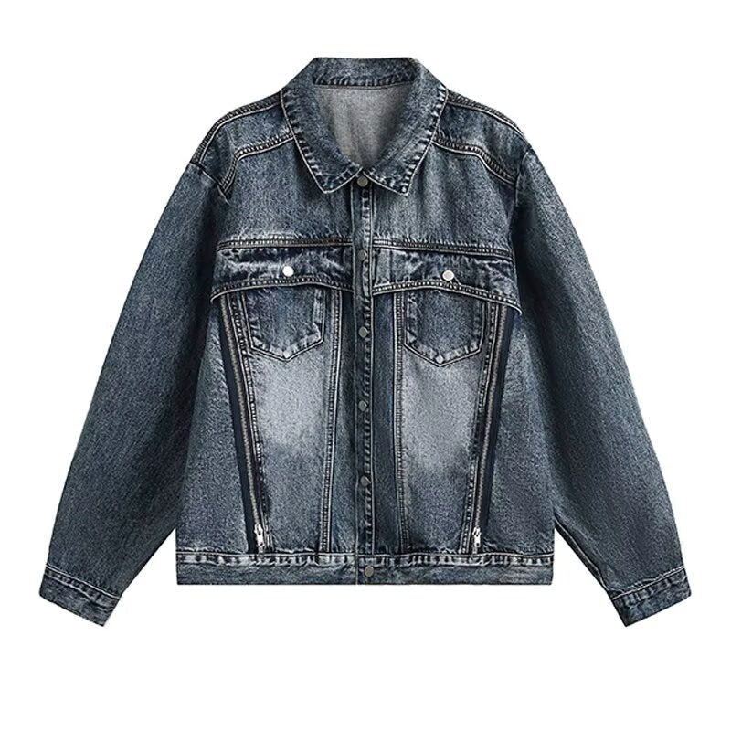 Damska Cool oversize denimowa kurtka Lumaza