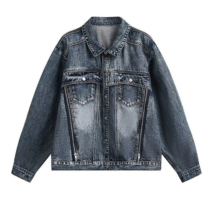 Damska Cool oversize denimowa kurtka Lumaza