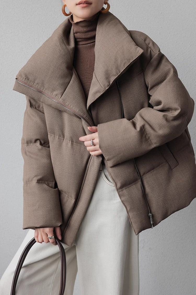 Damska Fashionable oversize Down kurtka Lumaza