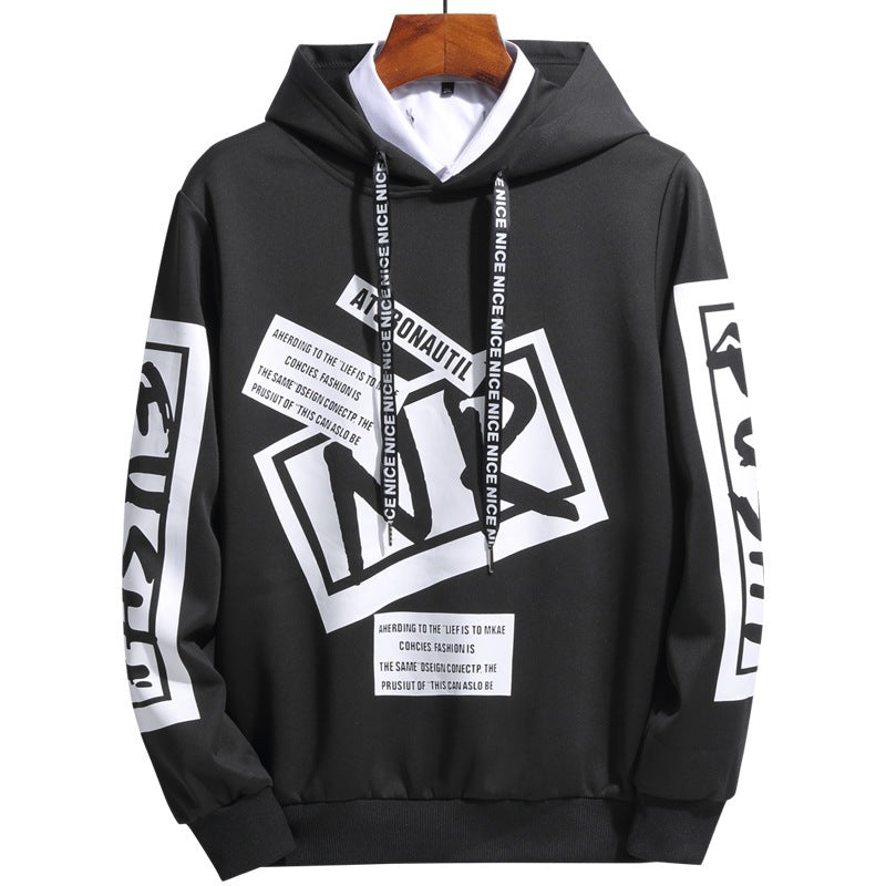 Męska Bluza z kapturem z Nowoczesny Print