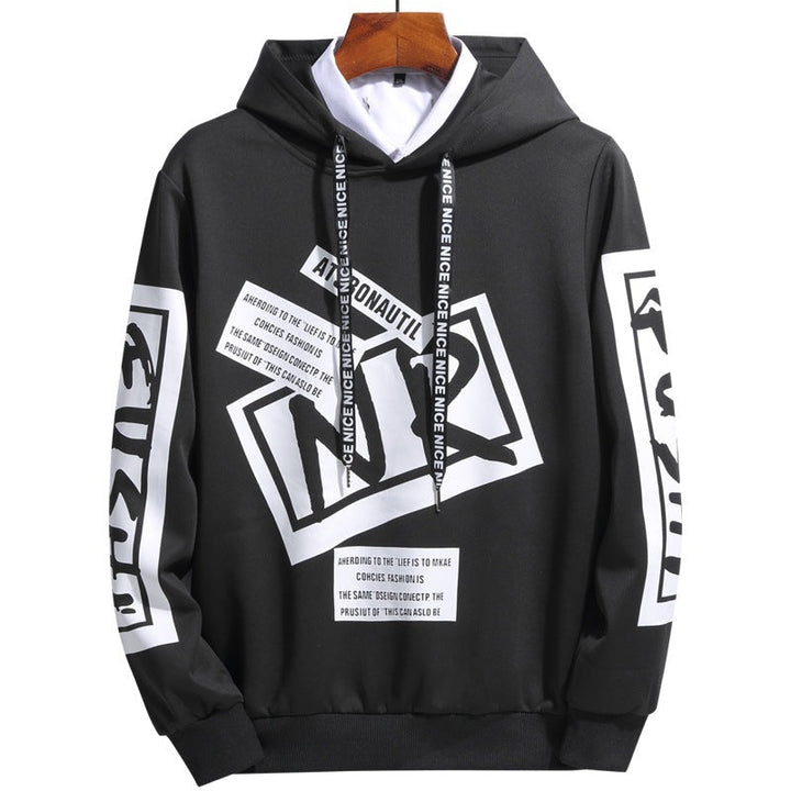 Męska Bluza z kapturem z Nowoczesny Print