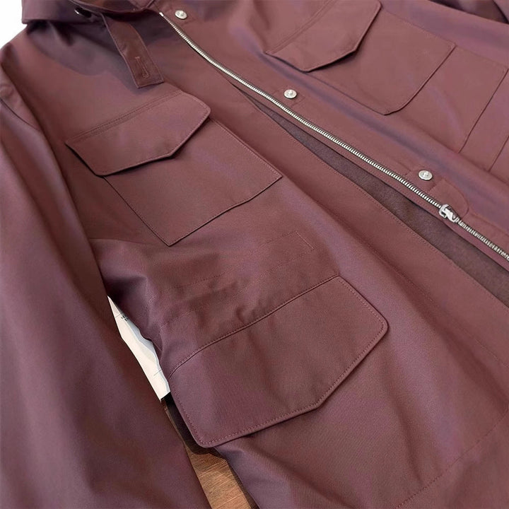 Damska Stylish Transitional kurtka z Practical kieszeniami Lumaza