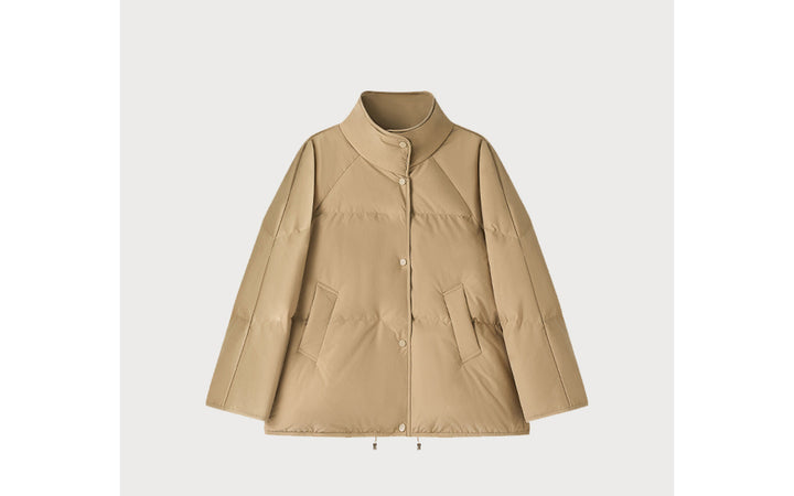Damska Fashionable Transitional kurtka z wysokim kołnierzem Lumaza