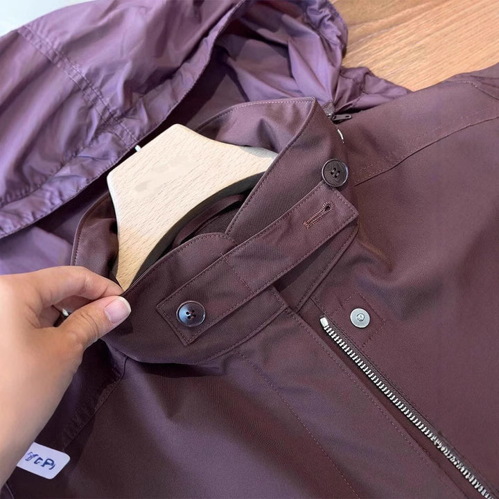 Damska Stylish Transitional kurtka z Practical kieszeniami Lumaza