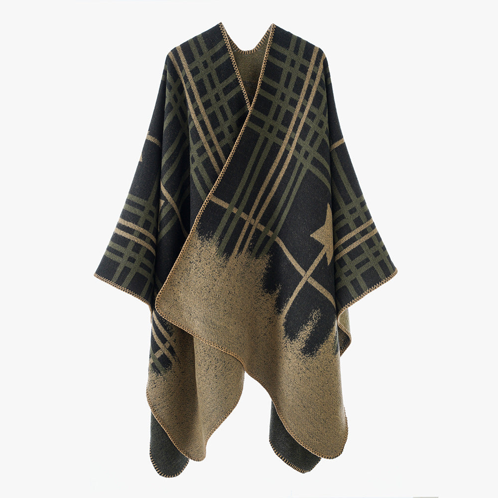 Płaszcz damski ciepła oversize casualowa