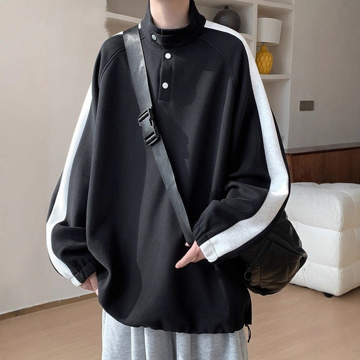 Męska Codzienny Overshirt Pulower