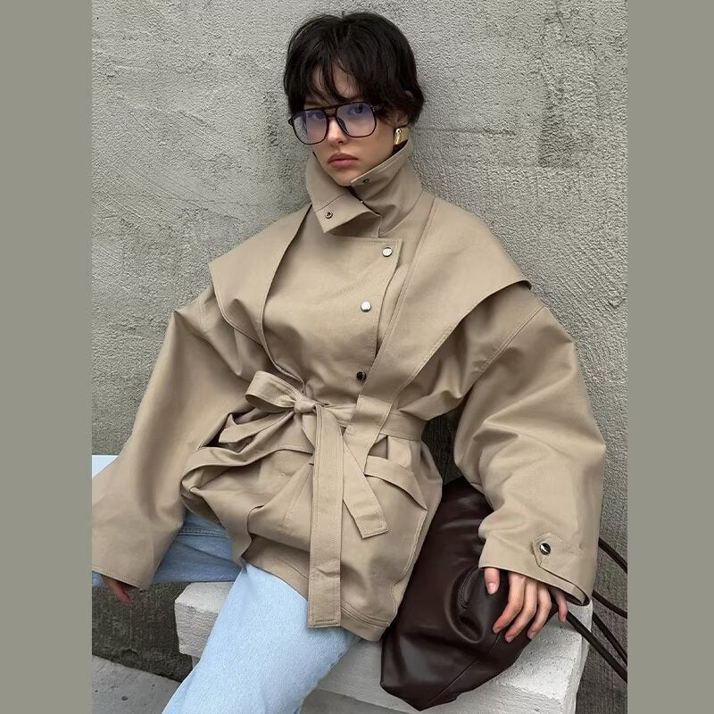 Kurtka Przejściowa Damska Stylowa Casualowa Elegancka