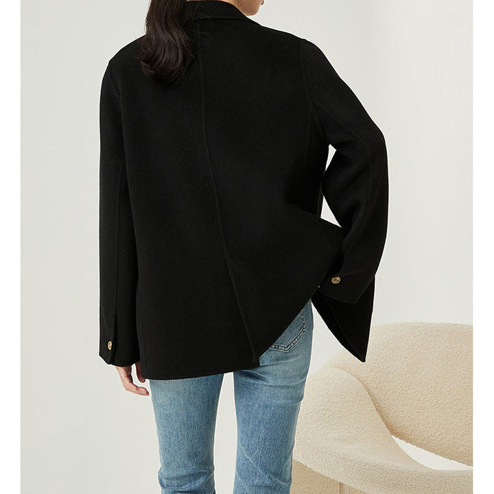 Damska elegancka i Comfortable Wool kurtka Drune