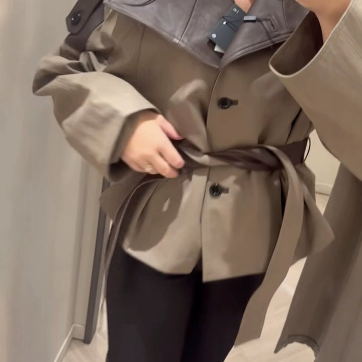 Kurtka Damska Stylowa Casualowa Elegancka