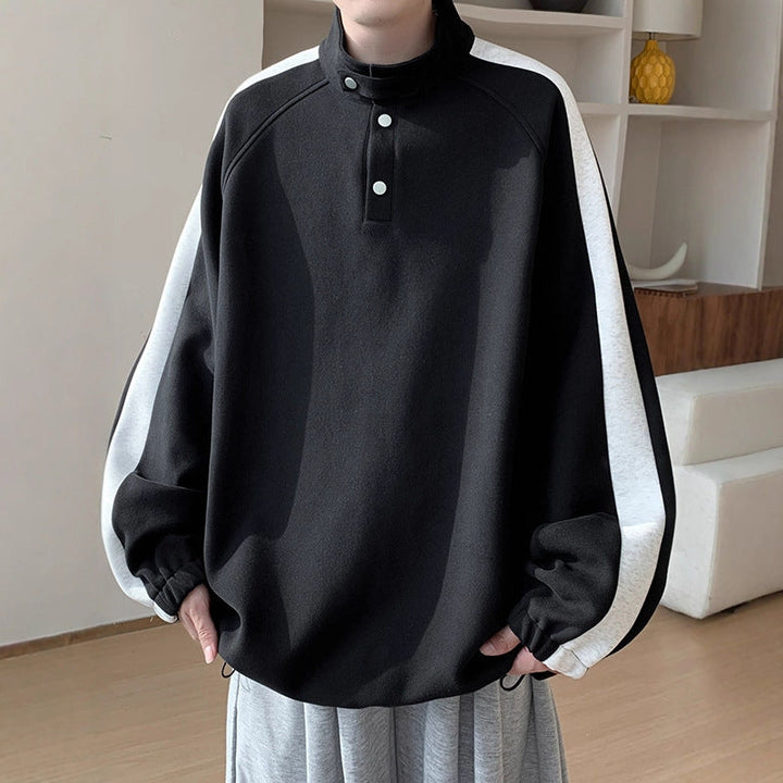 Męska Codzienny Overshirt Pulower