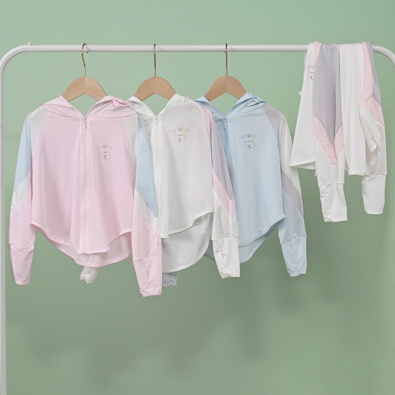 Kurtka unisex z ochroną UV oddychająca lekka