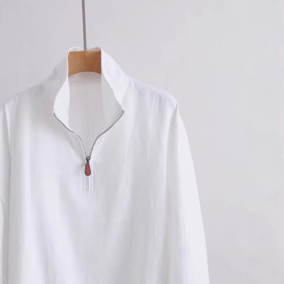 Unisex lekka krótka zamkiem anorak z ze stójką Lumaza